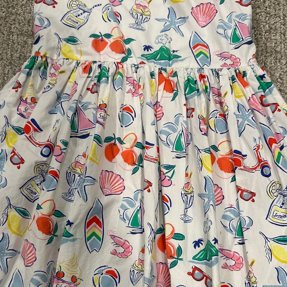 Boden Multicolor Nautical Kids Dress - Picture 3 of 6